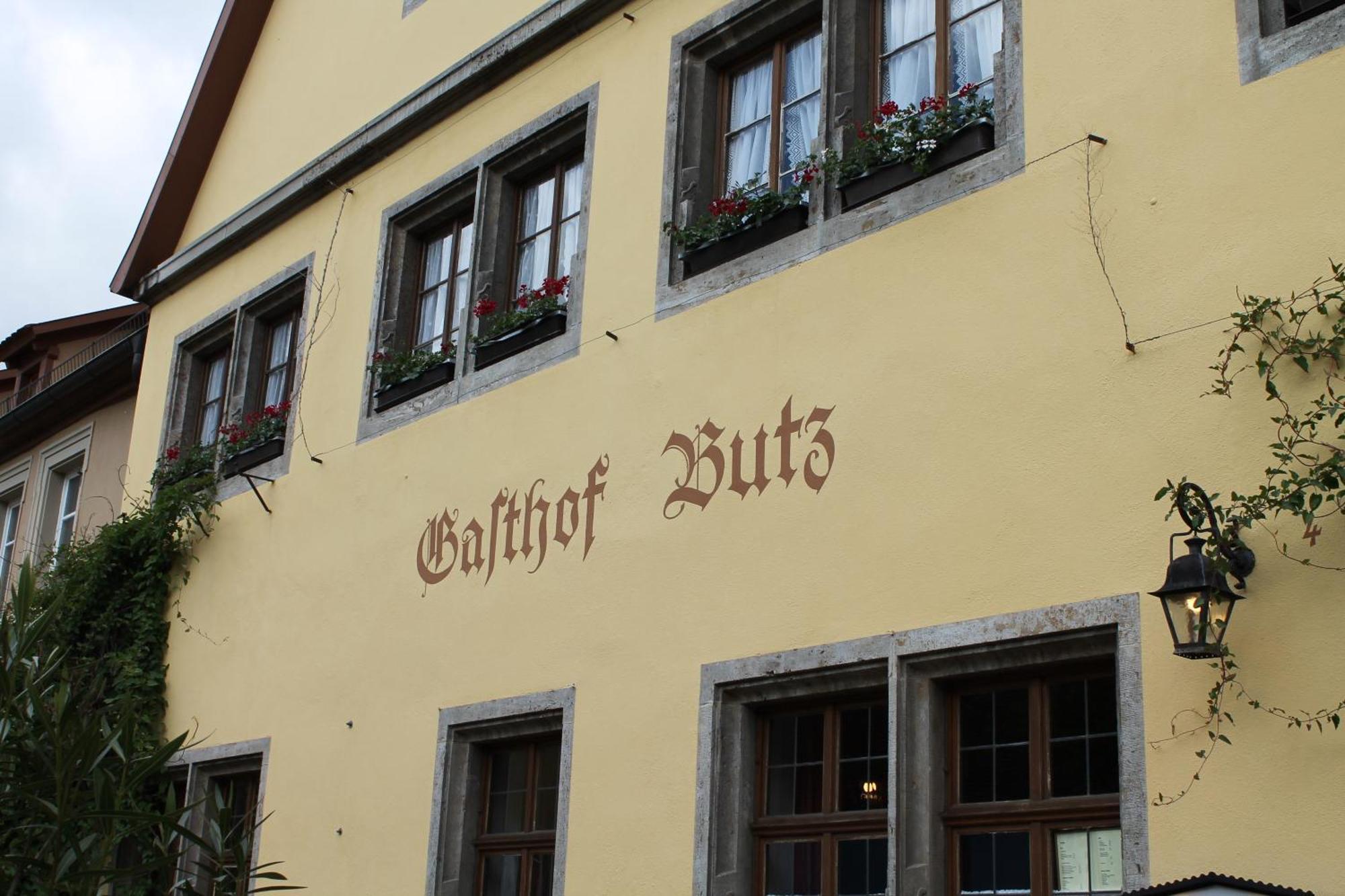 Gasthof Butz Rothenburg ob der Tauber Exterior photo